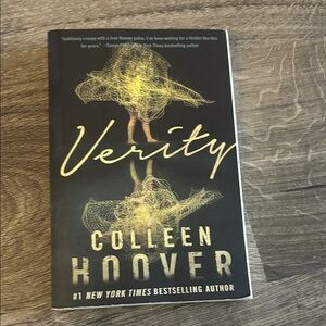 Verity by Colleen Hoover Hardcover Book